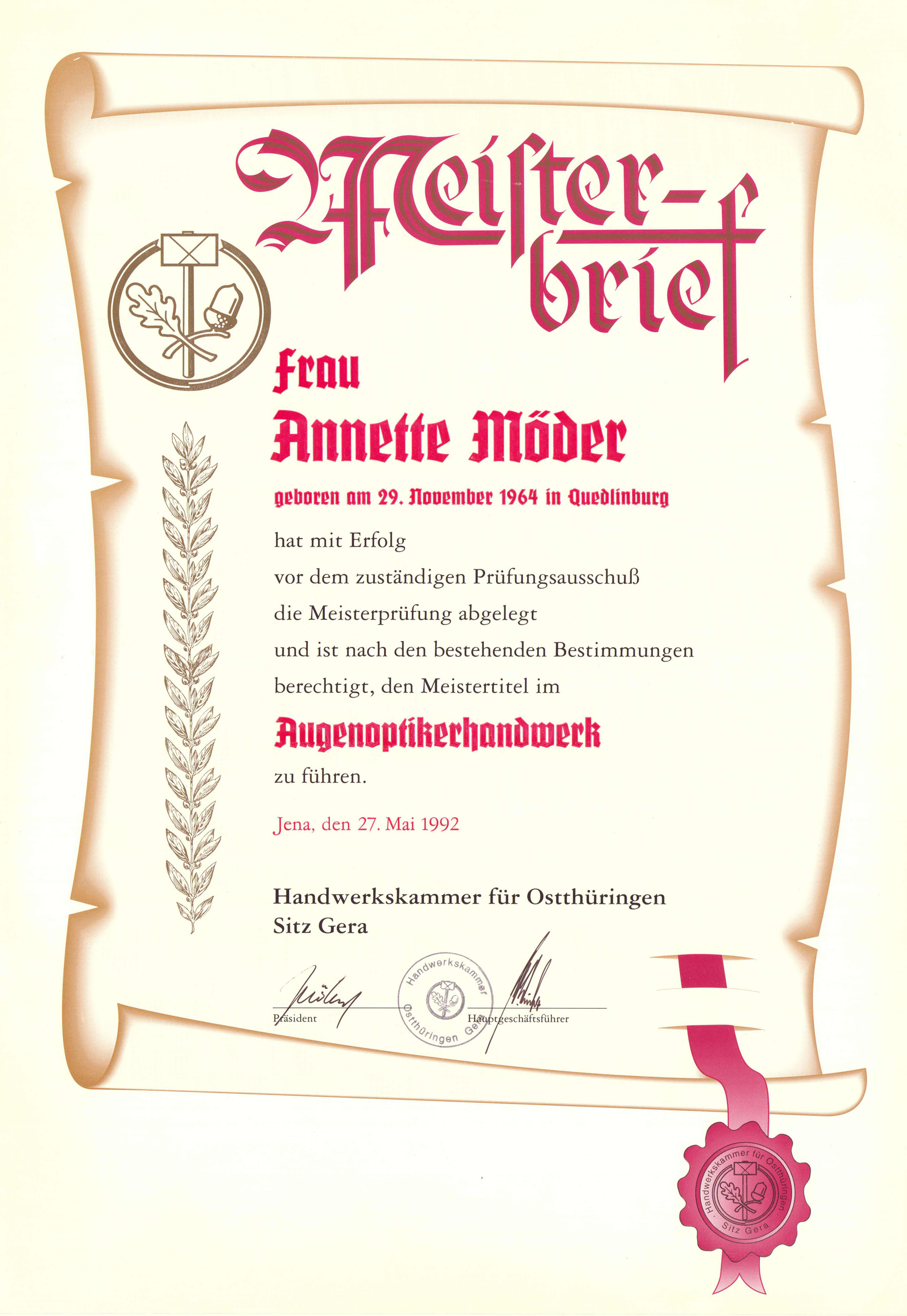 Meisterbrief